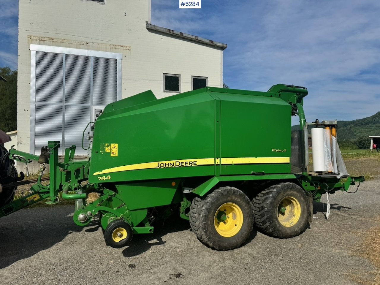 2012 John Deere 744 Combi baler. - Машина за сено и фураж: снимка 5 2012 John Deere 744 Combi baler. - Машина за сено и фураж: снимка 5