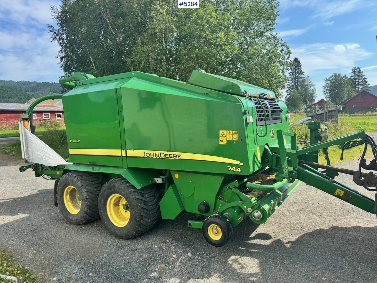 2012 John Deere 744 Combi baler. - Машина за сено и фураж: снимка 2 2012 John Deere 744 Combi baler. - Машина за сено и фураж: снимка 2
