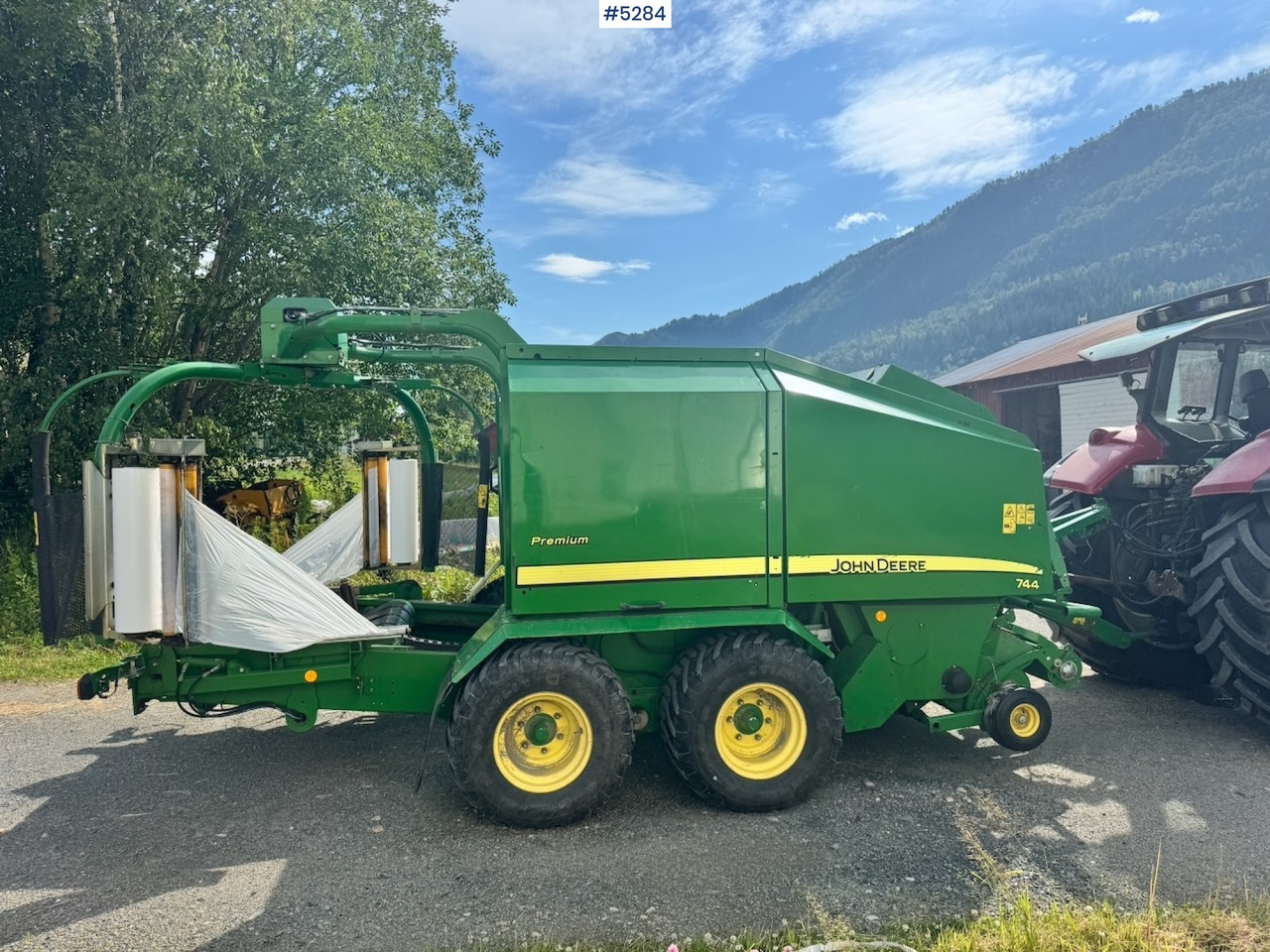2012 John Deere 744 Combi baler. - Машина за сено и фураж: снимка 4 2012 John Deere 744 Combi baler. - Машина за сено и фураж: снимка 4
