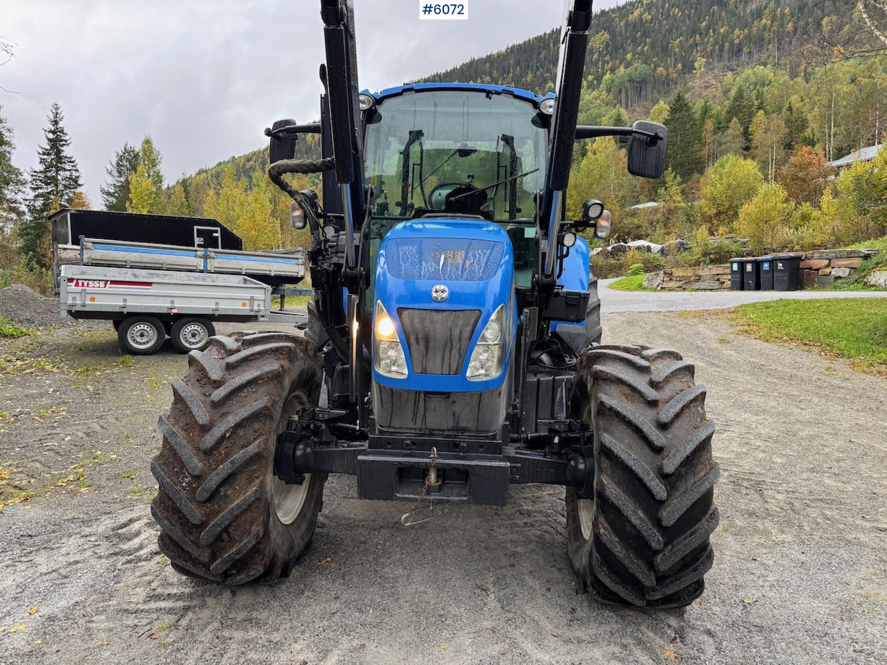 2013 New Holland T5.115 w/ front loader. - Трактор: снимка 5 2013 New Holland T5.115 w/ front loader. - Трактор: снимка 5