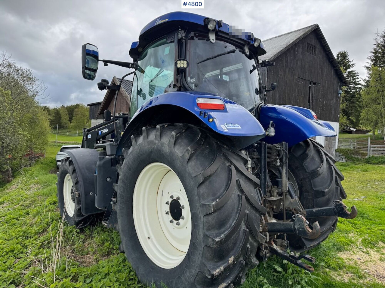 2013 New Holland T7.210 AC Blue Power m/ Frontlaster - Трактор: снимка 5 2013 New Holland T7.210 AC Blue Power m/ Frontlaster - Трактор: снимка 5