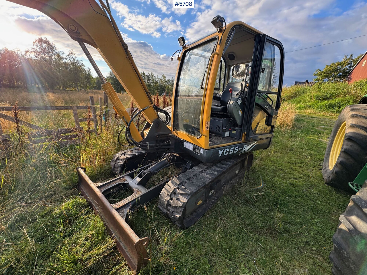 2013 Yuchai YC55-8 with only 448 hours. WATCH VIDEO! - Багер: снимка 3 2013 Yuchai YC55-8 with only 448 hours. WATCH VIDEO! - Багер: снимка 3