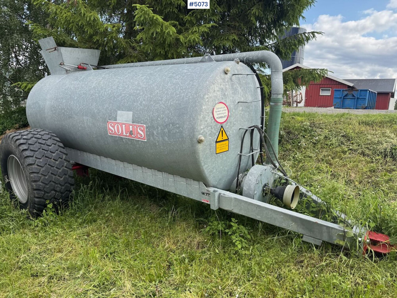 Цистерна за течен тор 2014 Solus GV8000 Slurry Tanker: снимка 1