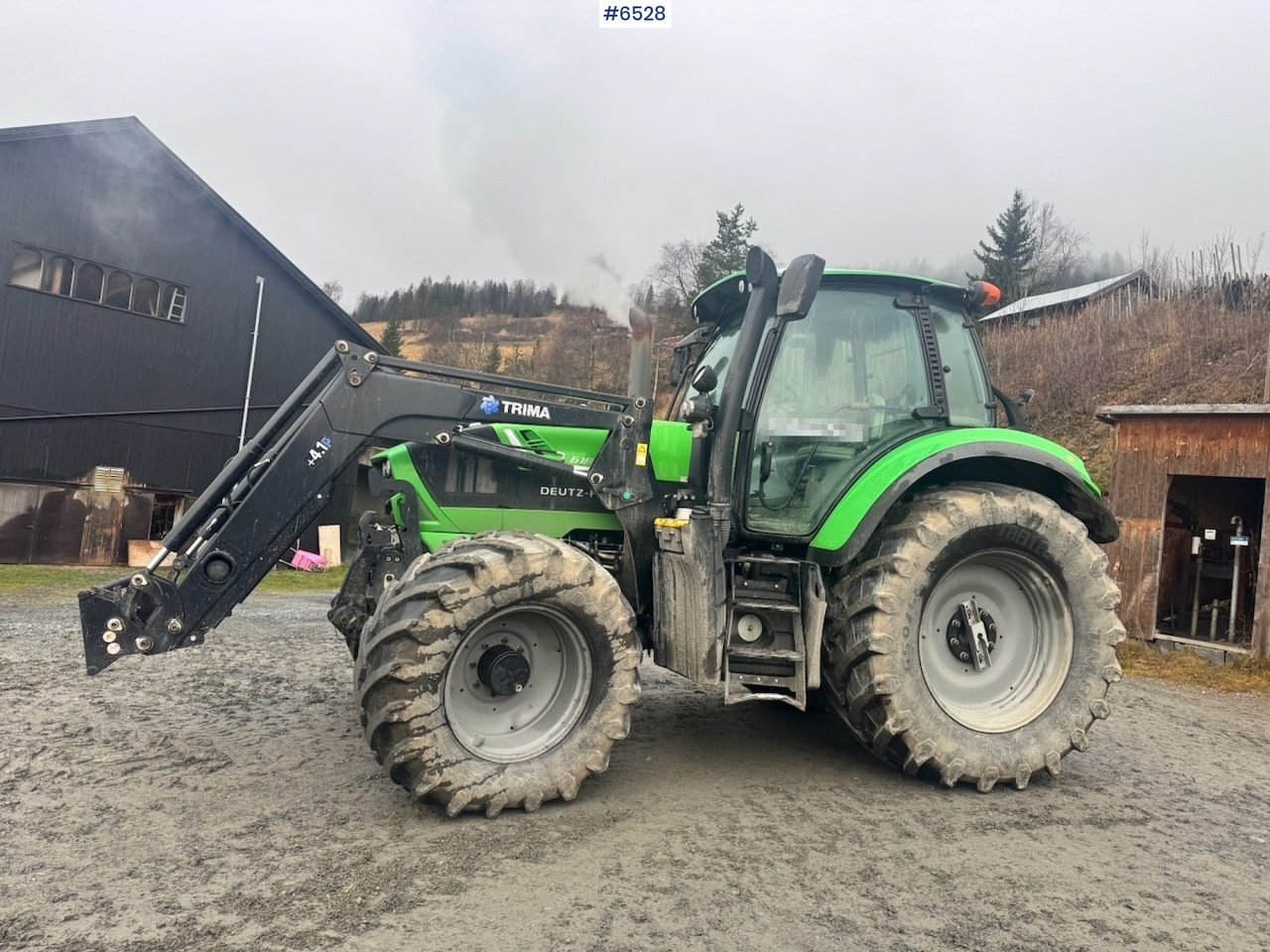 2015 Deutz-fahr 6180 Agrotron w/ Front loader and Front hydraulics. 4010 hours! - Трактор: снимка 3 2015 Deutz-fahr 6180 Agrotron w/ Front loader and Front hydraulics. 4010 hours! - Трактор: снимка 3