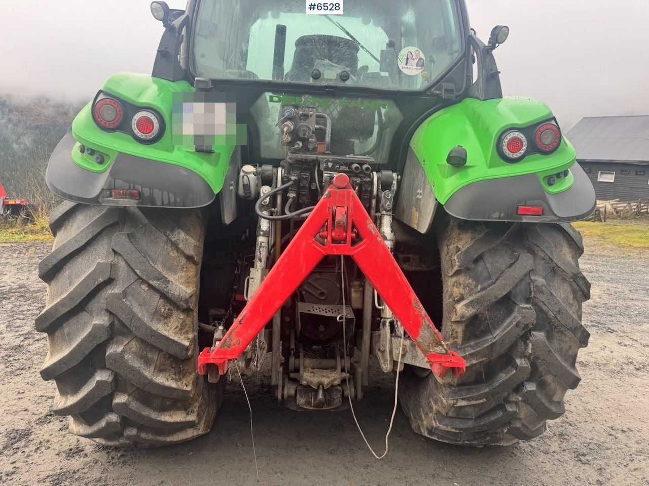 Трактор 2015 Deutz-fahr 6180 Agrotron w/ Front loader and Front hydraulics. 4010 hours!: снимка 6