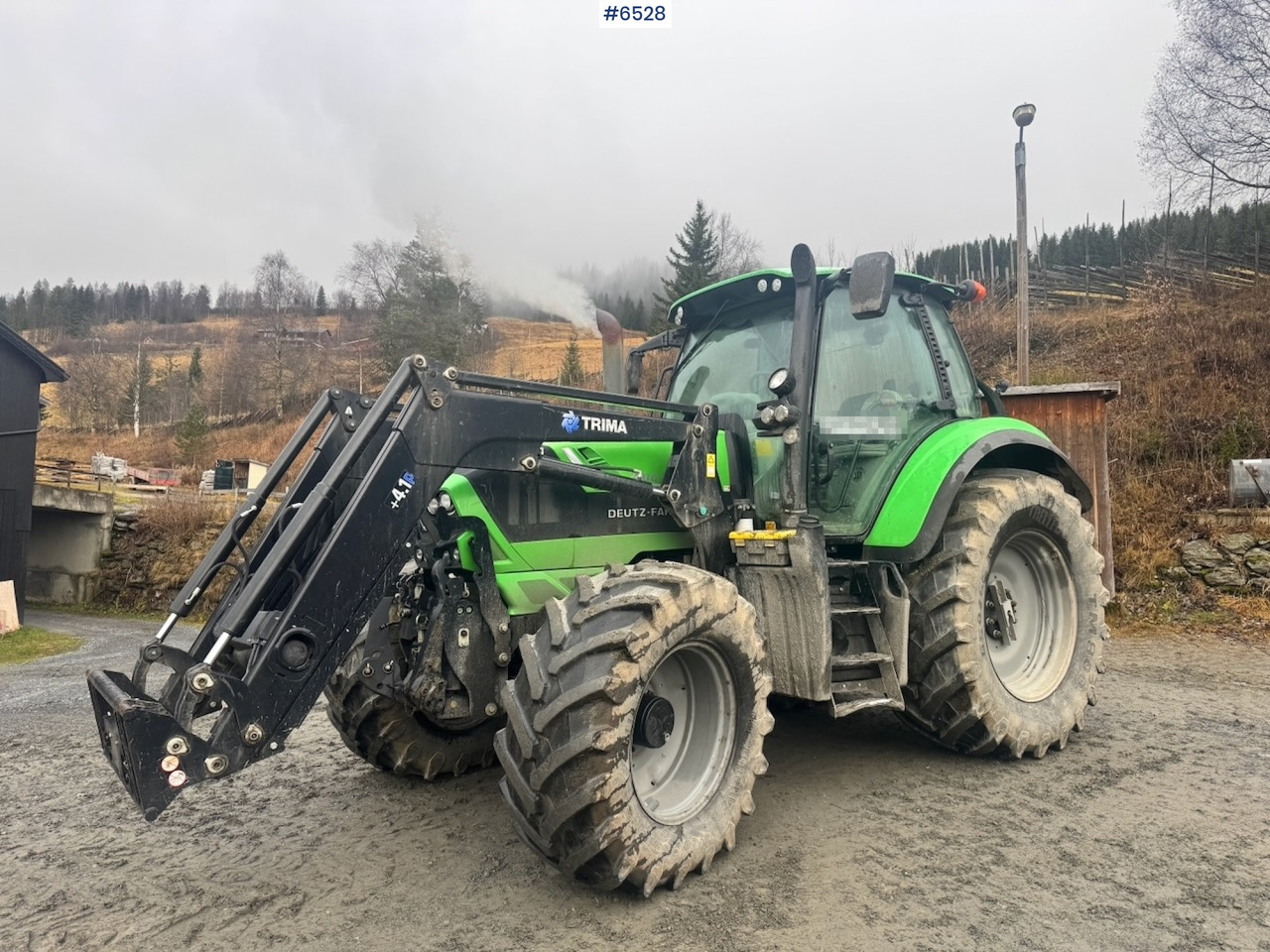 2015 Deutz-fahr 6180 Agrotron w/ Front loader and Front hydraulics. 4010 hours! - Трактор: снимка 2 2015 Deutz-fahr 6180 Agrotron w/ Front loader and Front hydraulics. 4010 hours! - Трактор: снимка 2