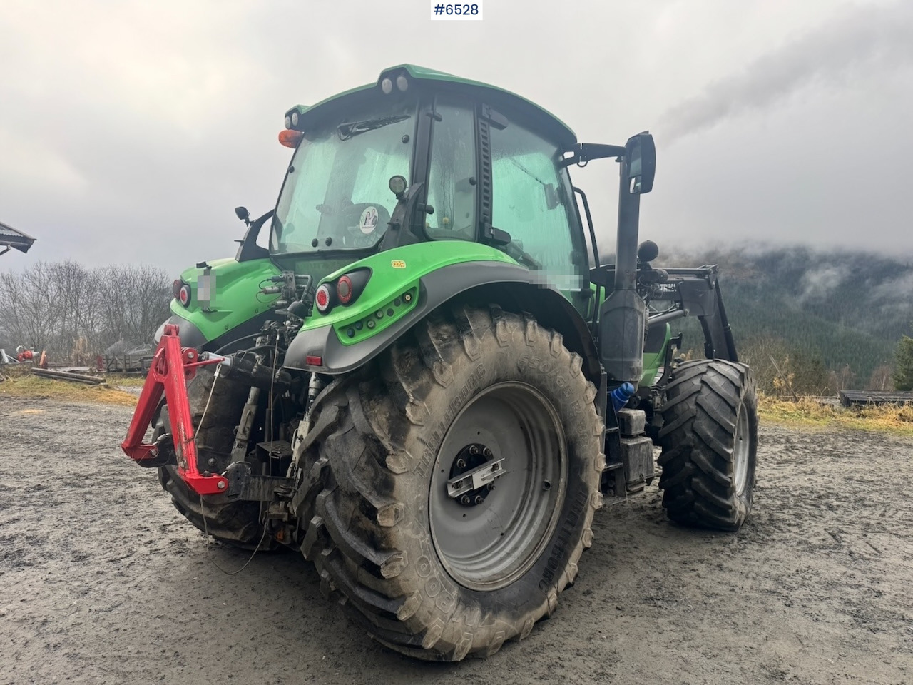 Трактор 2015 Deutz-fahr 6180 Agrotron w/ Front loader and Front hydraulics. 4010 hours!: снимка 7