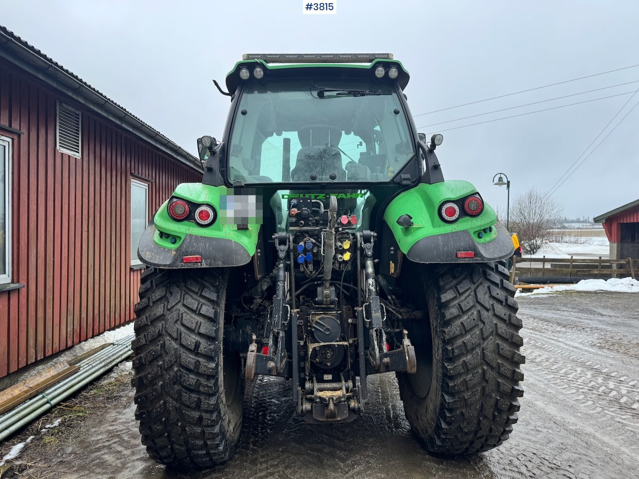 2015 Deutz-fahr 6190 Agrotron w/ Front loader, Front PTO and 2 sets of tires. - Трактор: снимка 5 2015 Deutz-fahr 6190 Agrotron w/ Front loader, Front PTO and 2 sets of tires. - Трактор: снимка 5