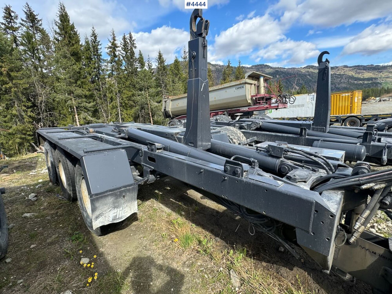 2015 Fliegl hook trailer - Нискорамна площадка ремарке: снимка 5 2015 Fliegl hook trailer - Нискорамна площадка ремарке: снимка 5