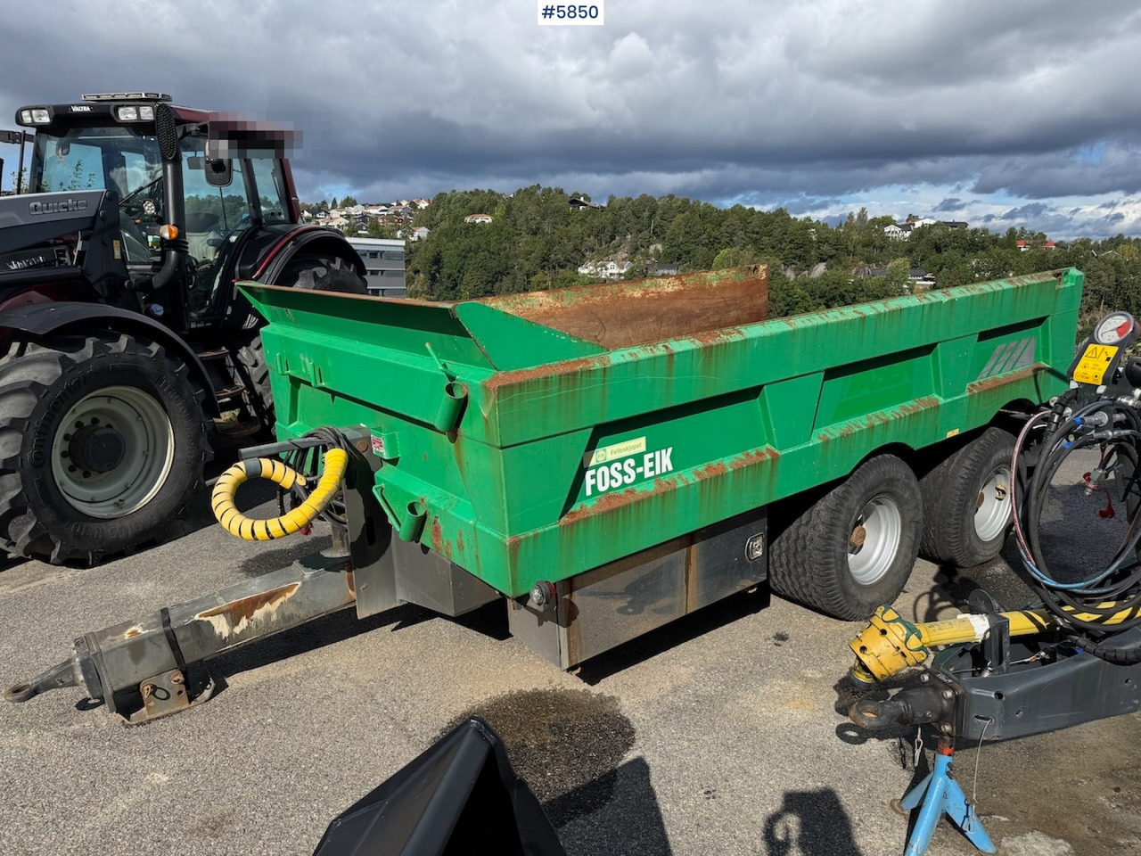 2015 Foss EIK 5.150 Dumper with 50 km/h. - Селскостопанско ремарке самосвал: снимка 2 2015 Foss EIK 5.150 Dumper with 50 km/h. - Селскостопанско ремарке самосвал: снимка 2