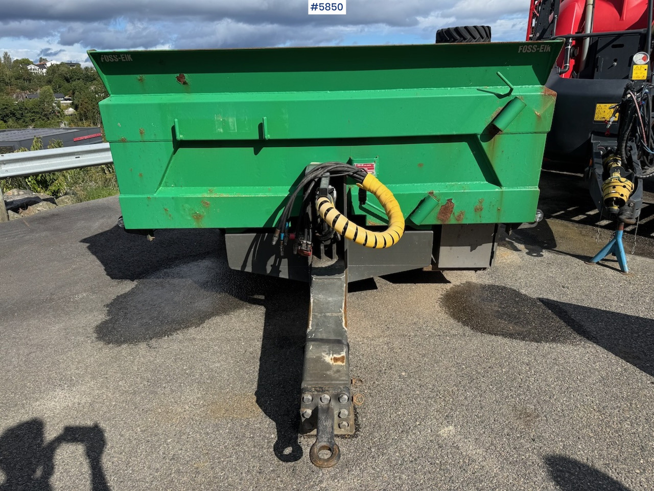 2015 Foss EIK 5.150 Dumper with 50 km/h. - Селскостопанско ремарке самосвал: снимка 3 2015 Foss EIK 5.150 Dumper with 50 km/h. - Селскостопанско ремарке самосвал: снимка 3