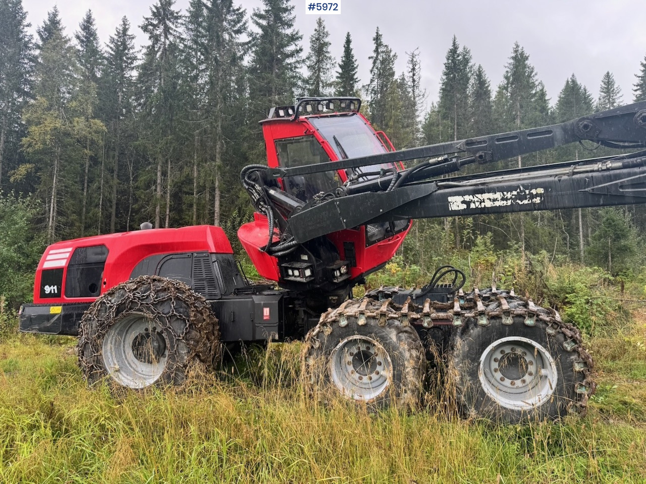 2015 Komatsu 911-6 Harvester with newer head. - Харвестер: снимка 2 2015 Komatsu 911-6 Harvester with newer head. - Харвестер: снимка 2
