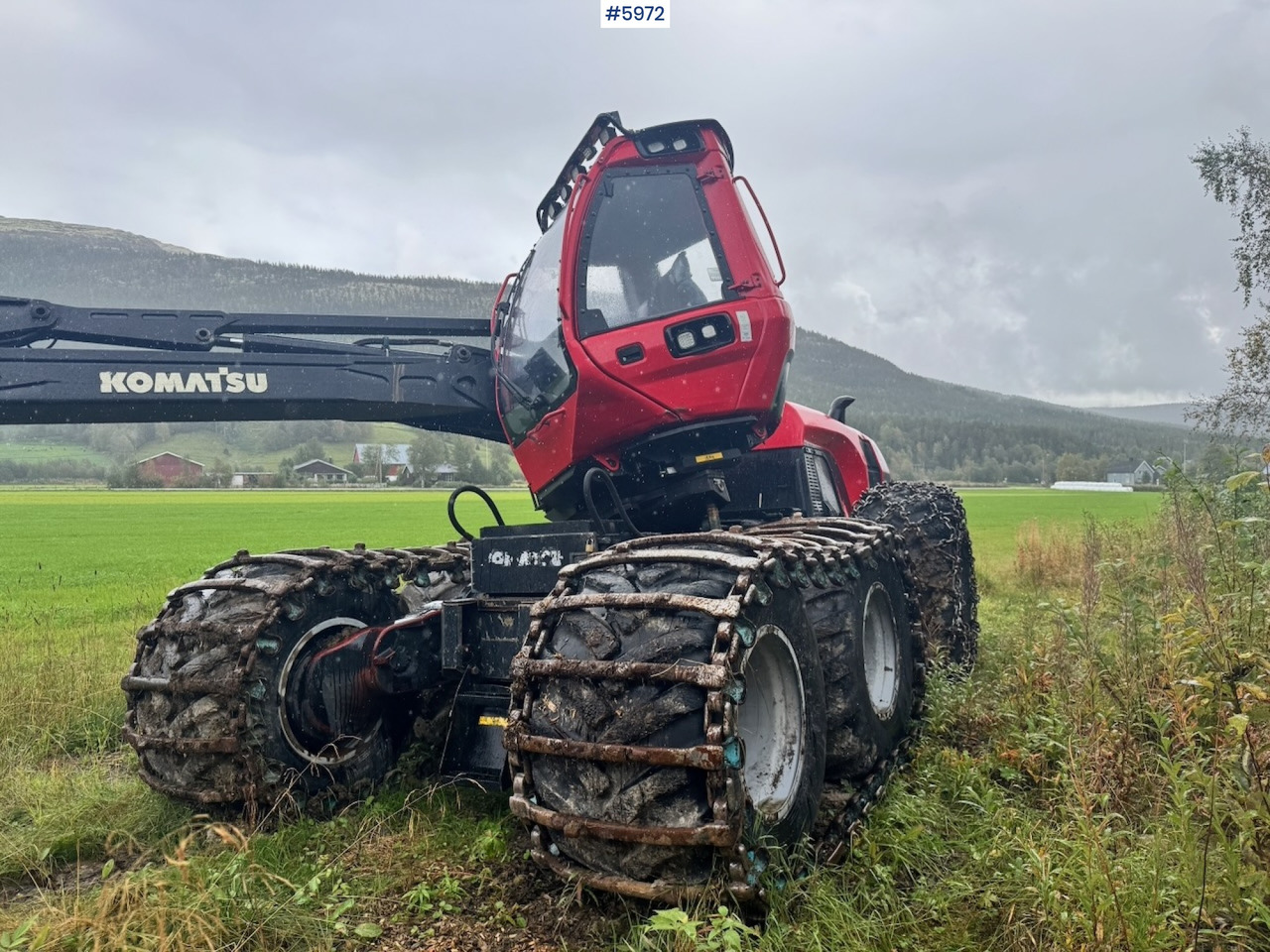 2015 Komatsu 911-6 Harvester with newer head. - Харвестер: снимка 5 2015 Komatsu 911-6 Harvester with newer head. - Харвестер: снимка 5