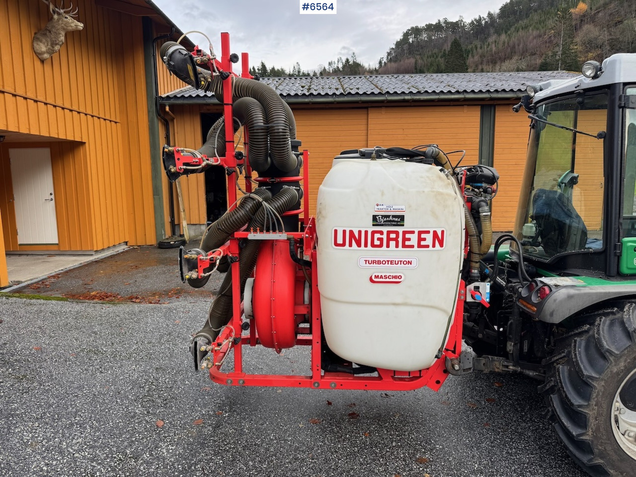2015 Mascio Turboteuton Unigreen 600 liter Tåkesprøyte. - Пръскачка: снимка 5 2015 Mascio Turboteuton Unigreen 600 liter Tåkesprøyte. - Пръскачка: снимка 5