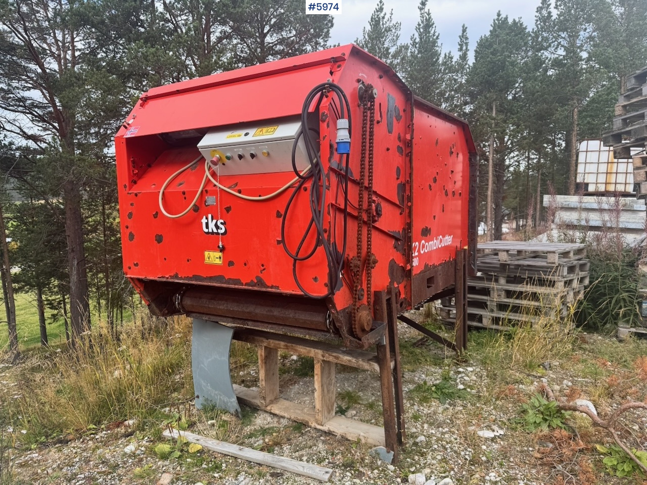 2015 TKS K2 Combi Cutter - Машина за сено и фураж: снимка 2 2015 TKS K2 Combi Cutter - Машина за сено и фураж: снимка 2