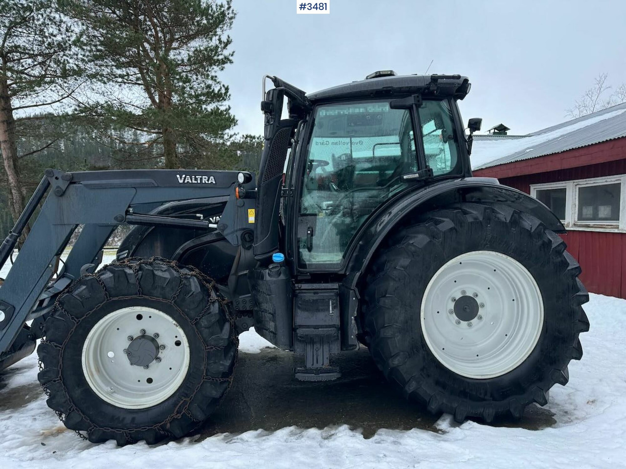 2015 Valtra N174D w/ Front loader - Трактор: снимка 3 2015 Valtra N174D w/ Front loader - Трактор: снимка 3