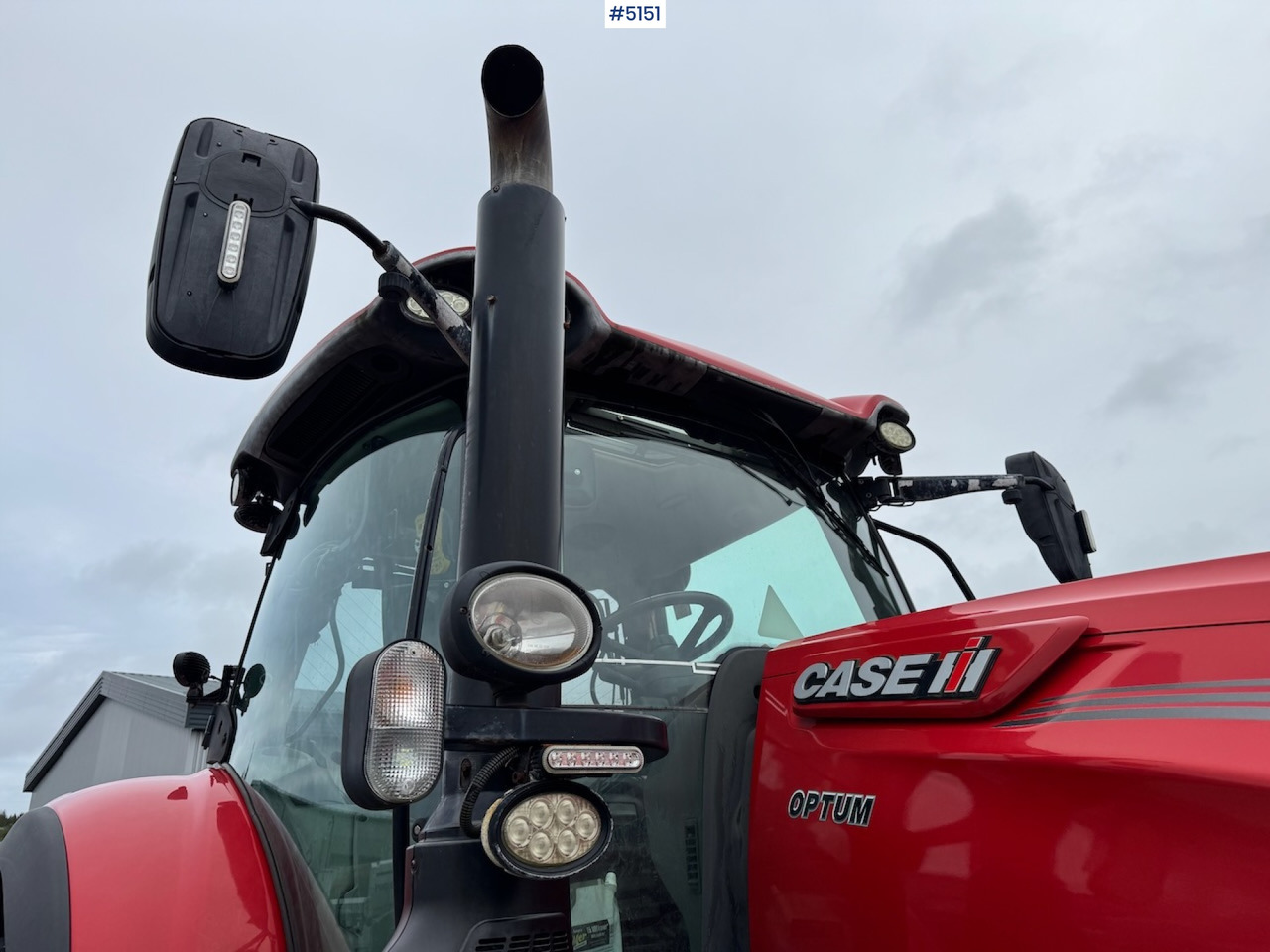 2016 Case IH Optum 300 CVX w/front hydraulics and plowing rig - Трактор: снимка 3 2016 Case IH Optum 300 CVX w/front hydraulics and plowing rig - Трактор: снимка 3