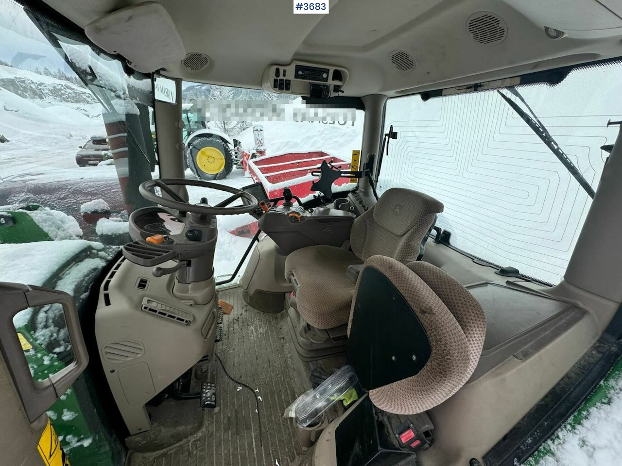 Трактор 2016 John Deere 6175R 4x4 w/ front loader: снимка 20