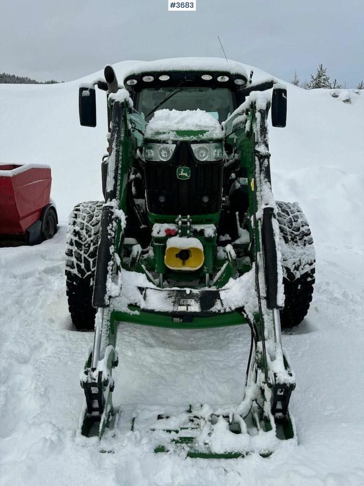 Трактор 2016 John Deere 6175R 4x4 w/ front loader: снимка 9