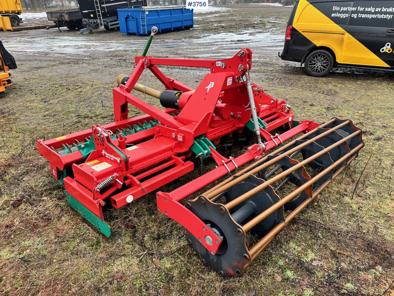 2016 Kverneland NG-S 101 rotary harrow w/ frontkit. - Машина за обработка на почвата: снимка 1 2016 Kverneland NG-S 101 rotary harrow w/ frontkit. - Машина за обработка на почвата: снимка 1