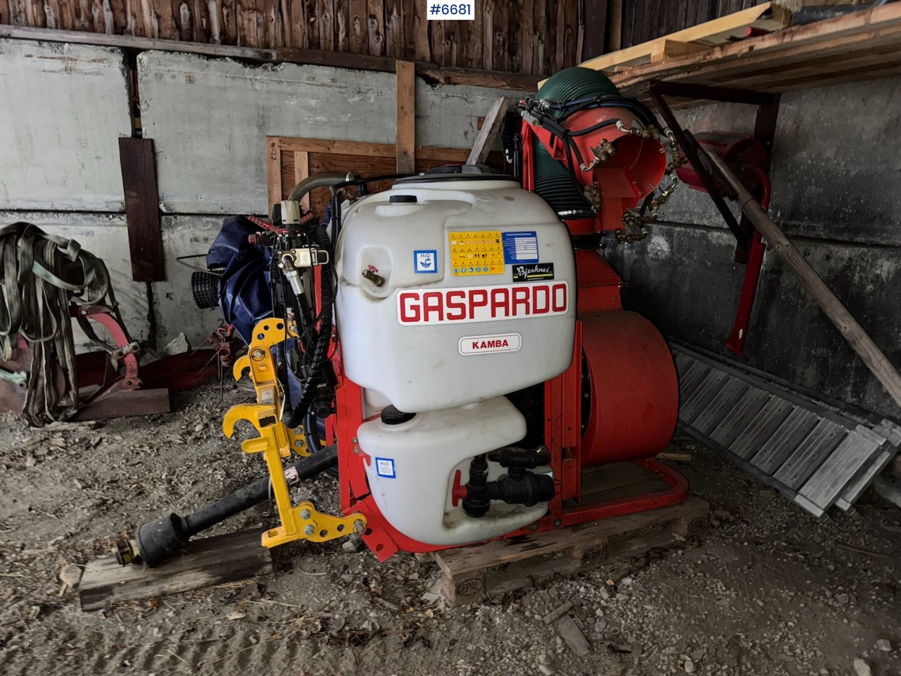 2016 Maschio Gaspardo Kamba 600C Mist sprayer. - Пръскачка: снимка 1 2016 Maschio Gaspardo Kamba 600C Mist sprayer. - Пръскачка: снимка 1