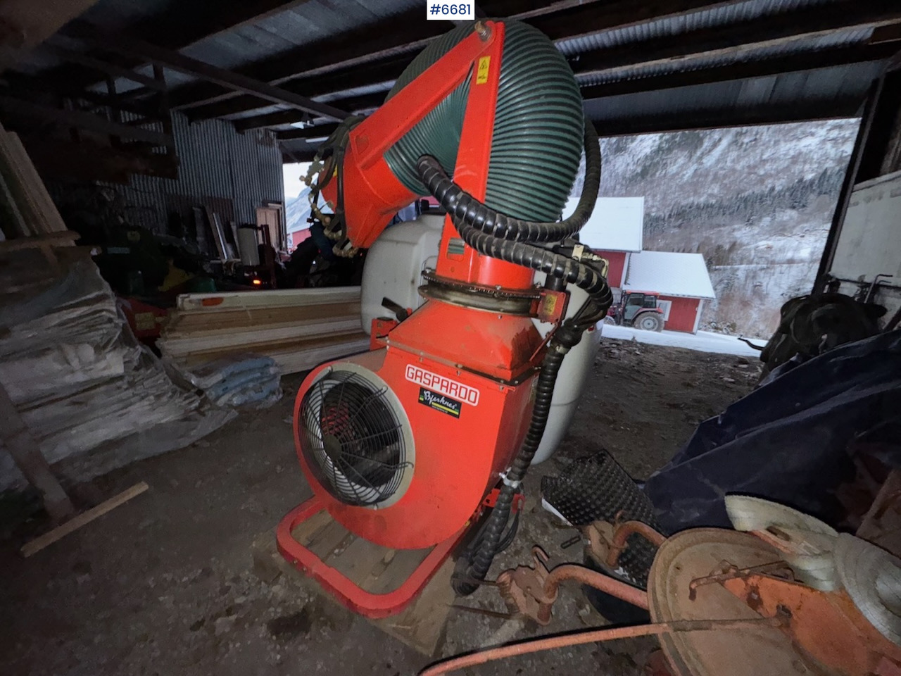 Пръскачка 2016 Maschio Gaspardo Kamba 600C Mist sprayer.: снимка 16