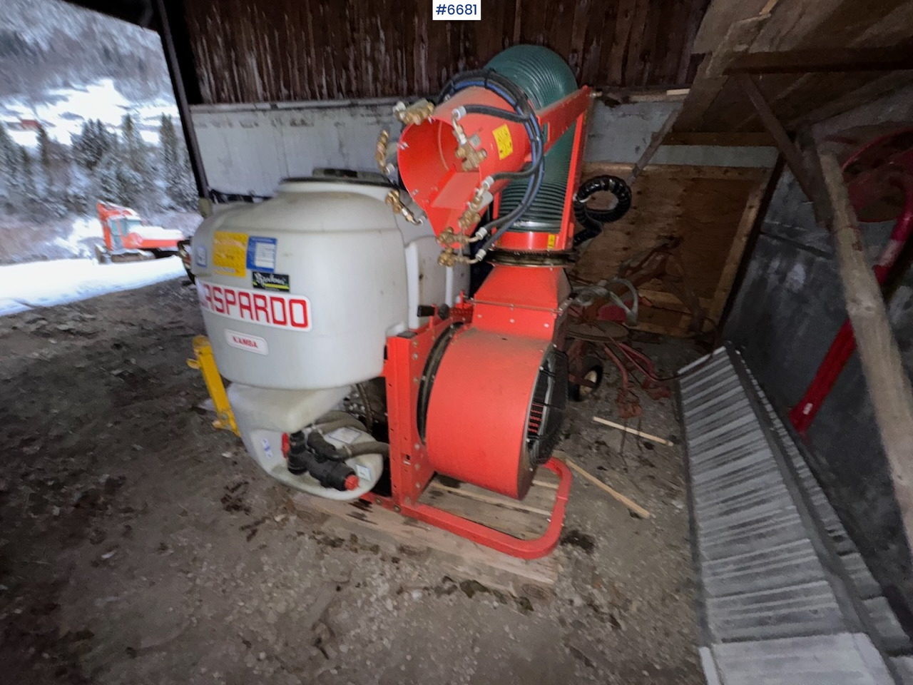 Пръскачка 2016 Maschio Gaspardo Kamba 600C Mist sprayer.: снимка 15