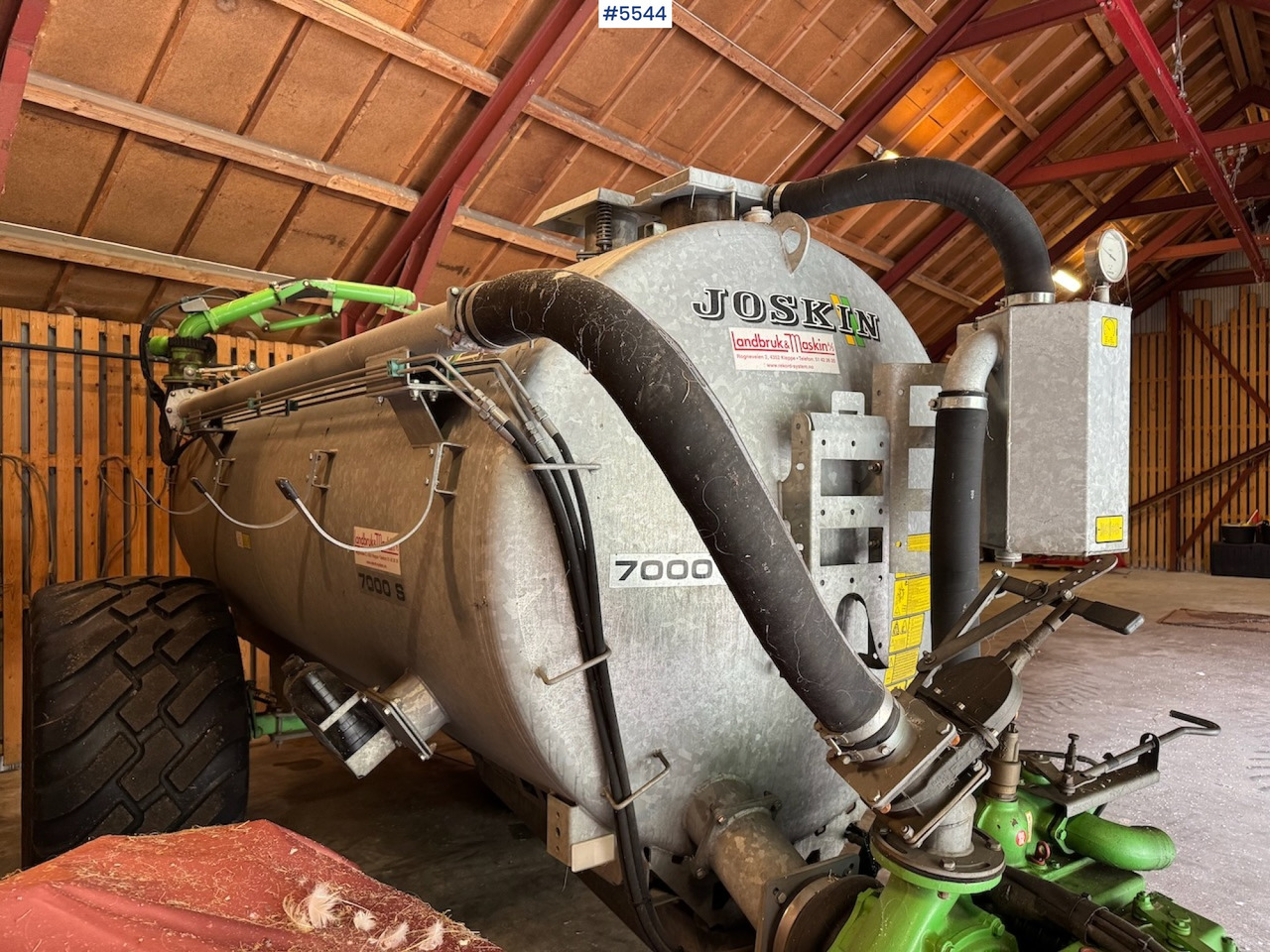 2017 Joskin 7000 S - Цистерна за течен тор: снимка 3 2017 Joskin 7000 S - Цистерна за течен тор: снимка 3