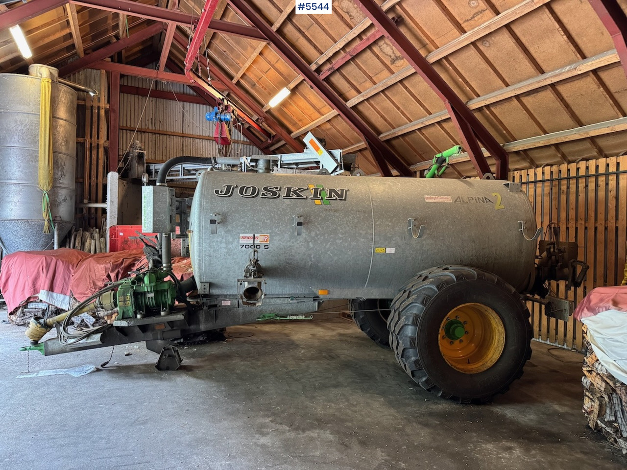 2017 Joskin 7000 S - Цистерна за течен тор: снимка 5 2017 Joskin 7000 S - Цистерна за течен тор: снимка 5