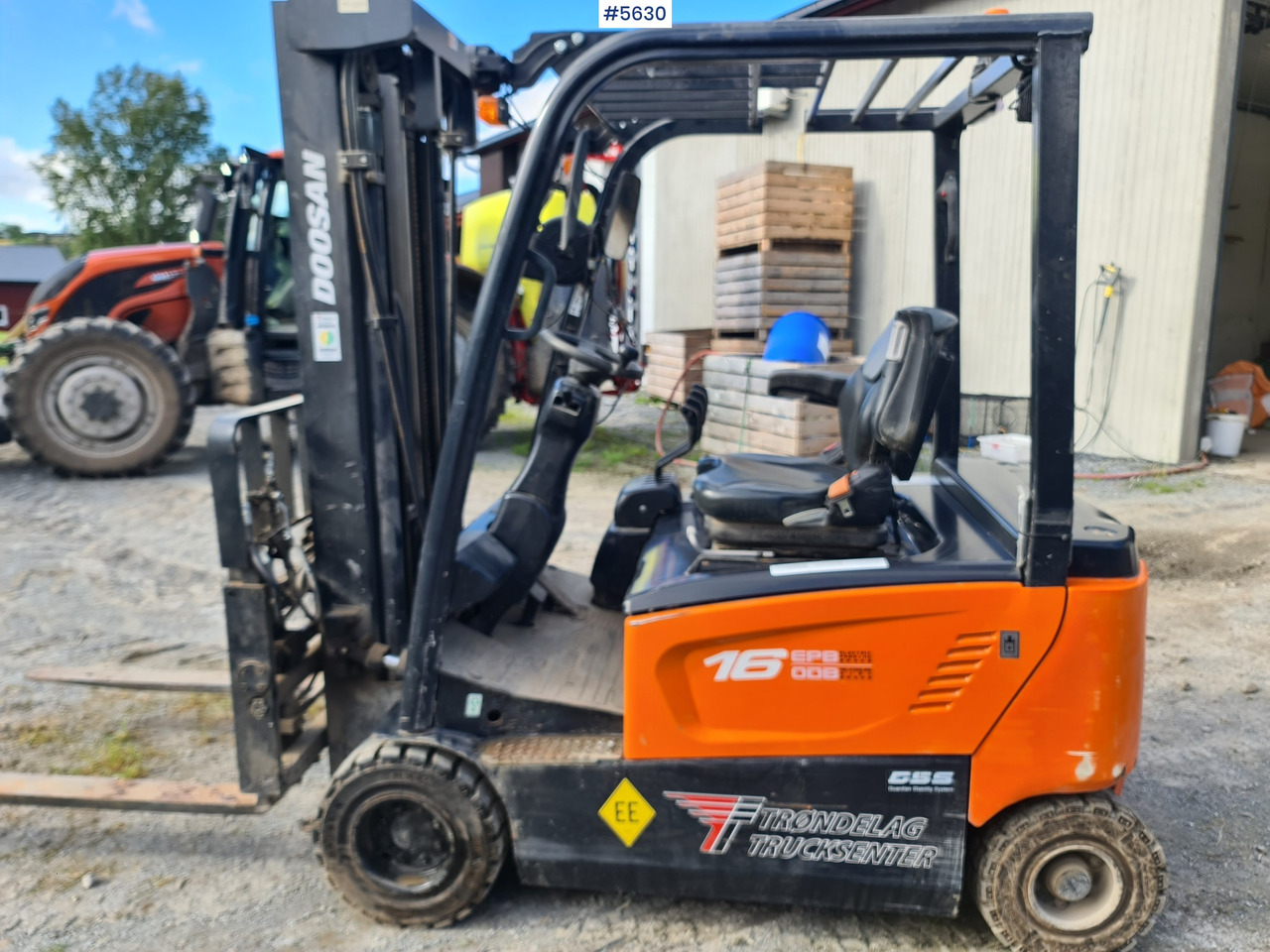 2018 Doosan B16X-7 - Мотокар: снимка 4 2018 Doosan B16X-7 - Мотокар: снимка 4
