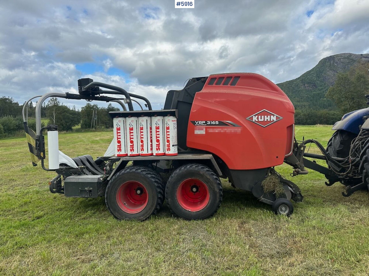 2018 Kuhn VBP 3165 Intelliwrap round baler - Машина за сено и фураж: снимка 3 2018 Kuhn VBP 3165 Intelliwrap round baler - Машина за сено и фураж: снимка 3