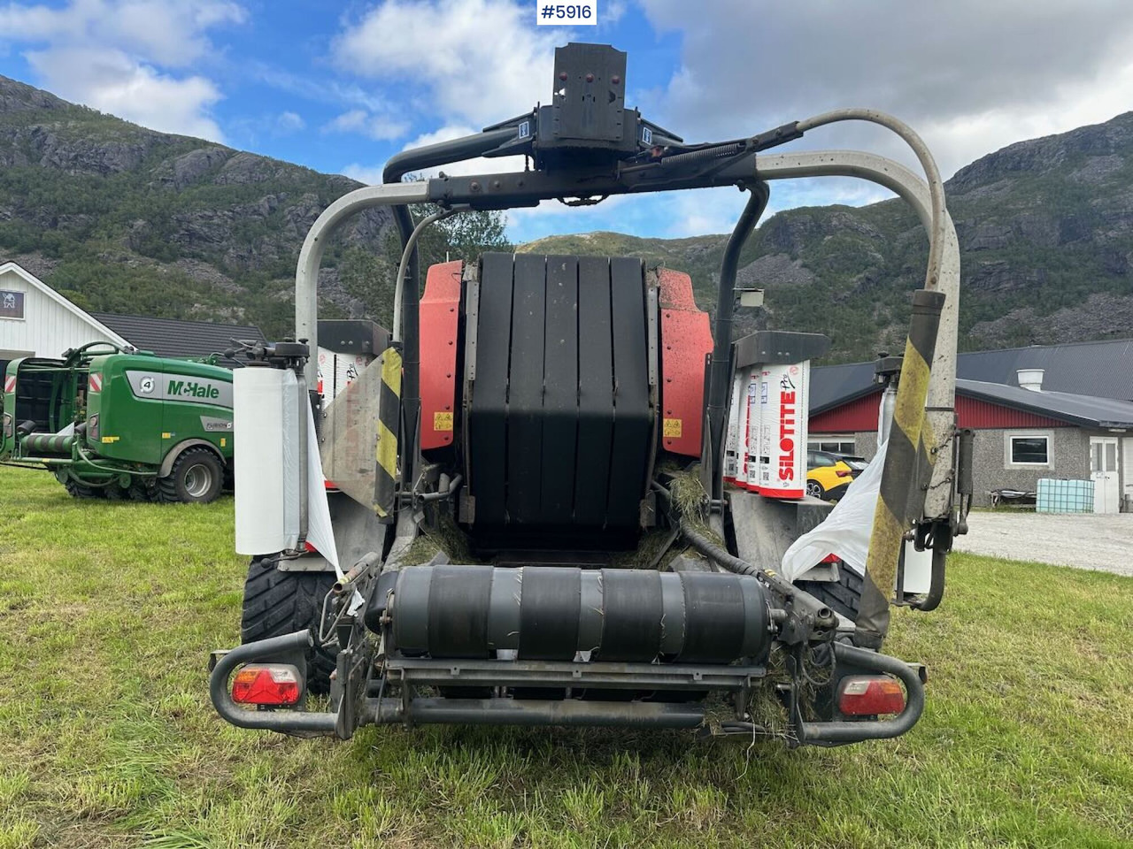 2018 Kuhn VBP 3165 Intelliwrap round baler - Машина за сено и фураж: снимка 5 2018 Kuhn VBP 3165 Intelliwrap round baler - Машина за сено и фураж: снимка 5