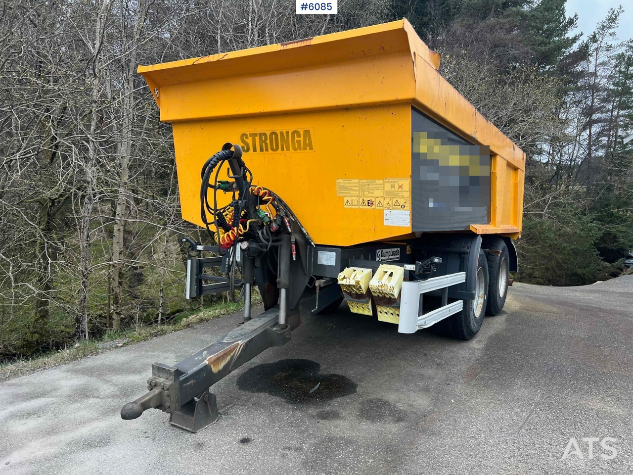 2019 2 axle Stronga DL1200 Dumper trailer - Селскостопанско ремарке самосвал: снимка 4 2019 2 axle Stronga DL1200 Dumper trailer - Селскостопанско ремарке самосвал: снимка 4