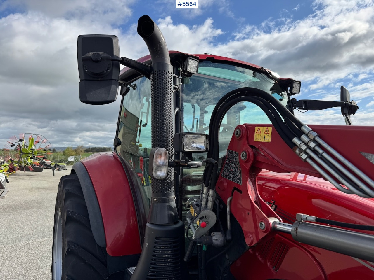 2019 Case IH Luxxum 120 m/ frontlaster. - Трактор: снимка 3 2019 Case IH Luxxum 120 m/ frontlaster. - Трактор: снимка 3