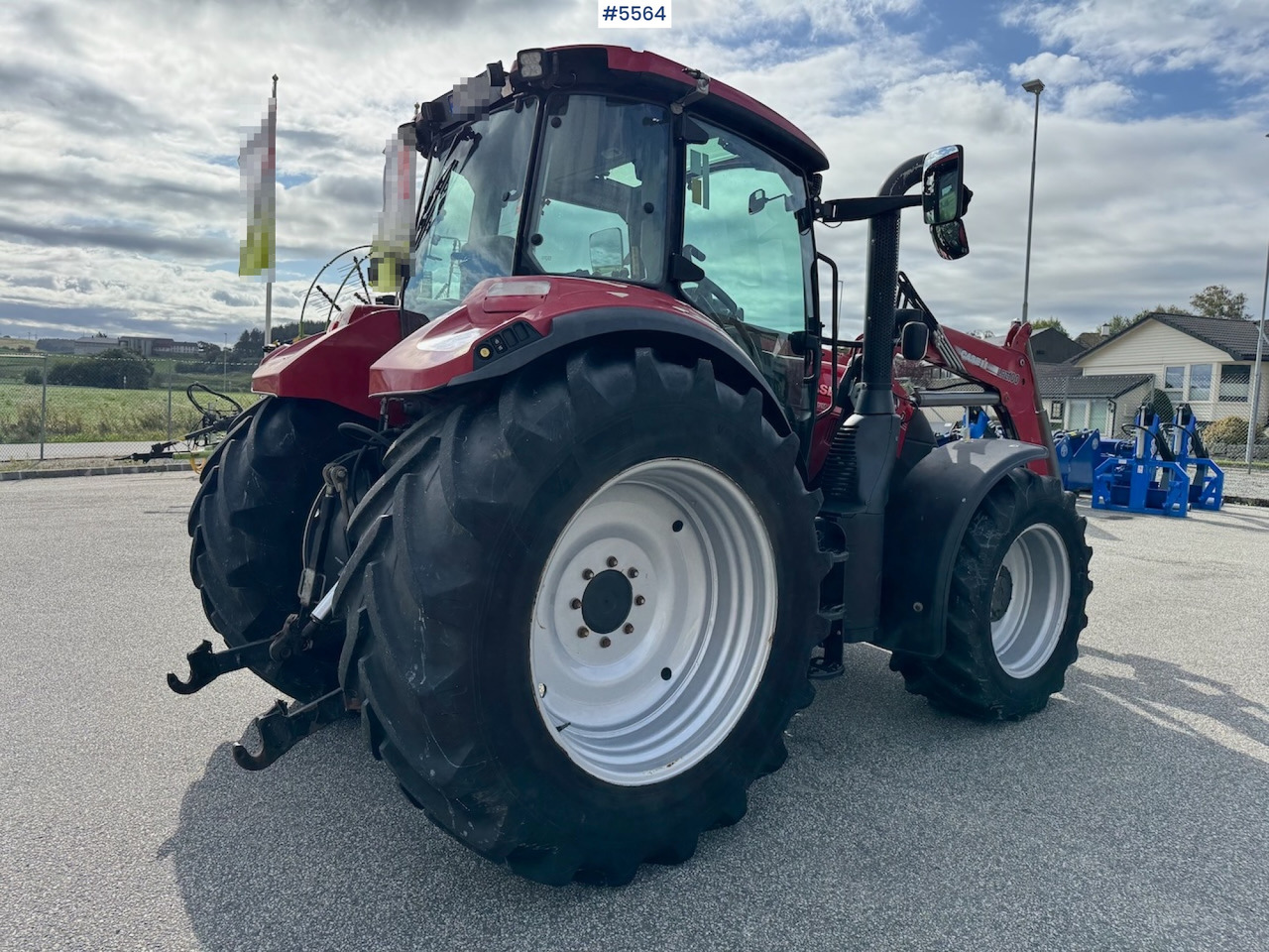 Трактор 2019 Case IH Luxxum 120 m/ frontlaster.: снимка 6 Трактор 2019 Case IH Luxxum 120 m/ frontlaster.: снимка 6
