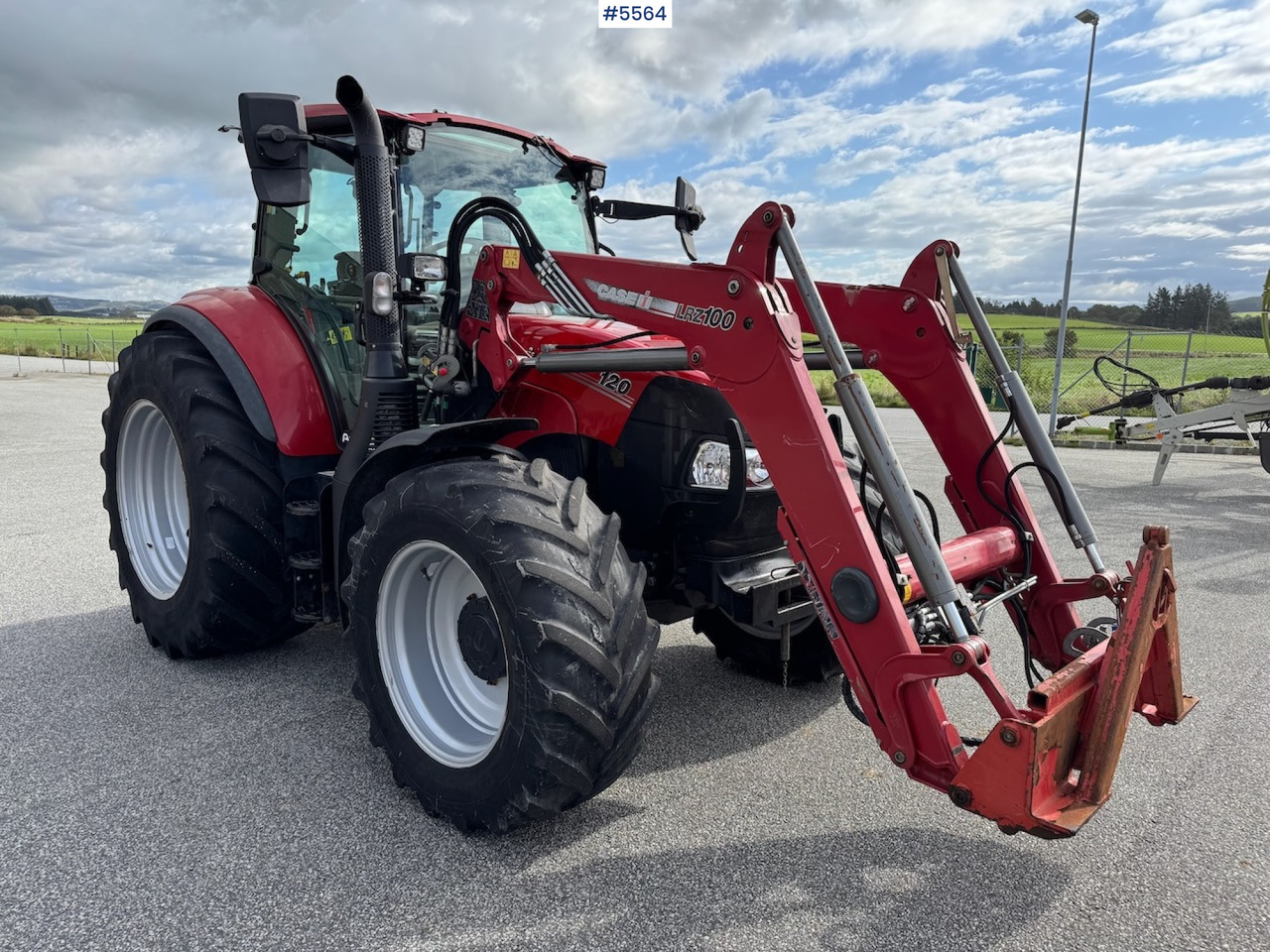 2019 Case IH Luxxum 120 m/ frontlaster. - Трактор: снимка 1 2019 Case IH Luxxum 120 m/ frontlaster. - Трактор: снимка 1