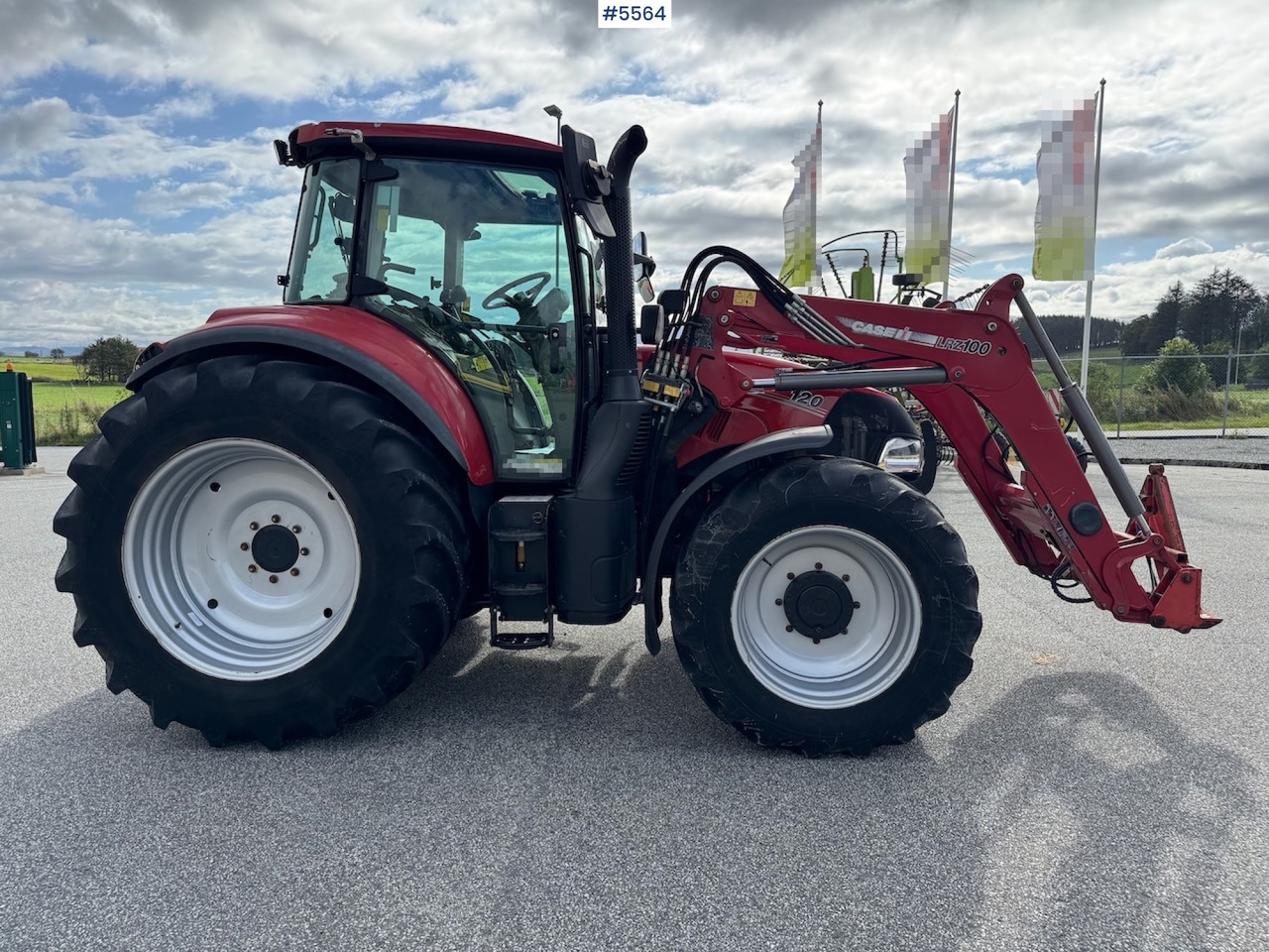 2019 Case IH Luxxum 120 m/ frontlaster. - Трактор: снимка 4 2019 Case IH Luxxum 120 m/ frontlaster. - Трактор: снимка 4