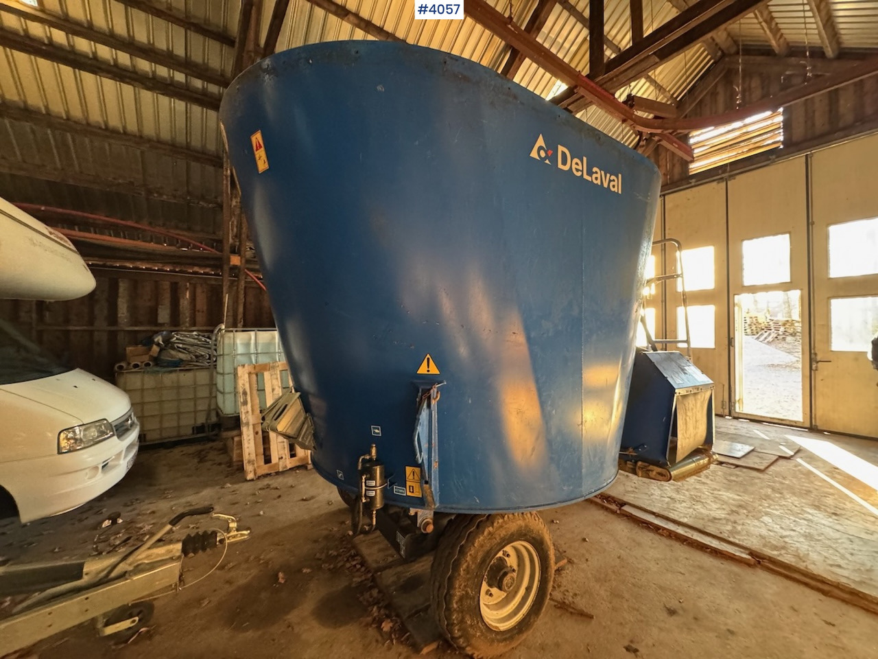 2019 Delaval VM12 Coarse feed mixer - Техника за животновъдство: снимка 3 2019 Delaval VM12 Coarse feed mixer - Техника за животновъдство: снимка 3