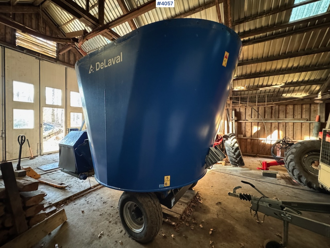 2019 Delaval VM12 Coarse feed mixer - Техника за животновъдство: снимка 1 2019 Delaval VM12 Coarse feed mixer - Техника за животновъдство: снимка 1