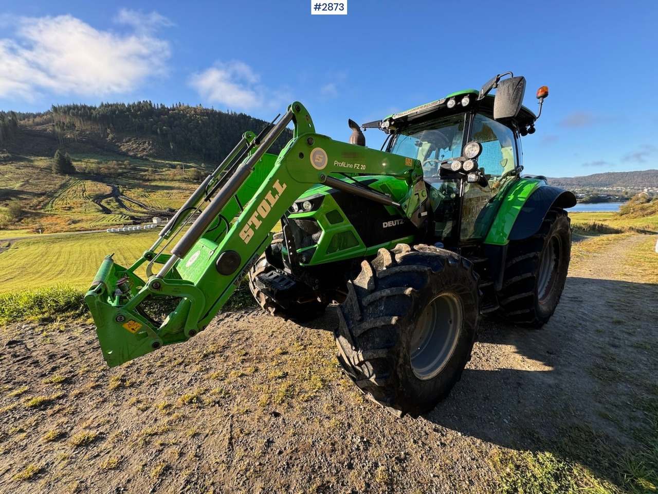2019 Deutz-Fahr 6120 TV w/front loader and twin wheels - Трактор: снимка 1 2019 Deutz-Fahr 6120 TV w/front loader and twin wheels - Трактор: снимка 1