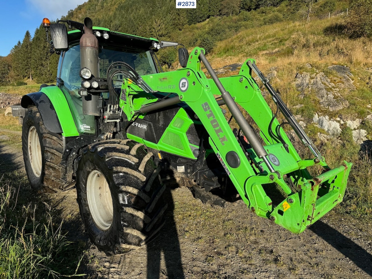 2019 Deutz-Fahr 6120 TV w/front loader and twin wheels - Трактор: снимка 3 2019 Deutz-Fahr 6120 TV w/front loader and twin wheels - Трактор: снимка 3