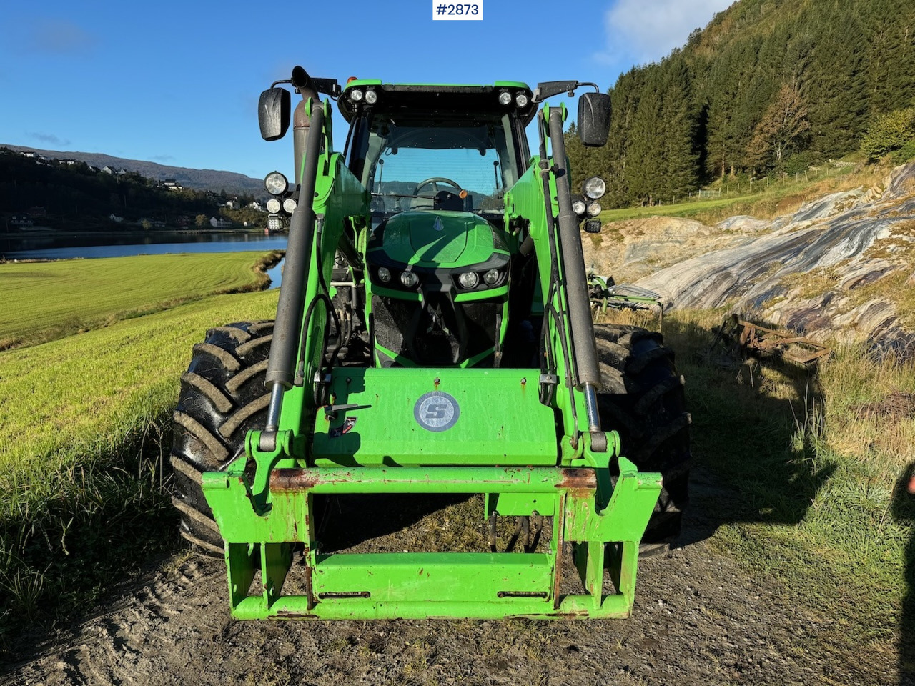 2019 Deutz-Fahr 6120 TV w/front loader and twin wheels - Трактор: снимка 2 2019 Deutz-Fahr 6120 TV w/front loader and twin wheels - Трактор: снимка 2