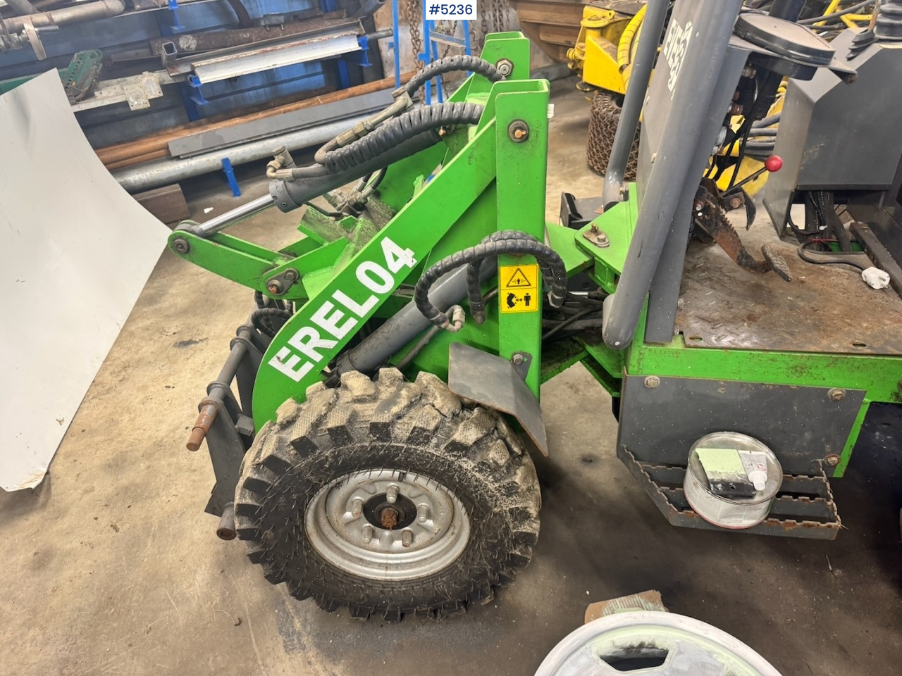 2019 Everun Erel 04 Skid Steer Loader w/ Bucket - Компактен товарач: снимка 3 2019 Everun Erel 04 Skid Steer Loader w/ Bucket - Компактен товарач: снимка 3