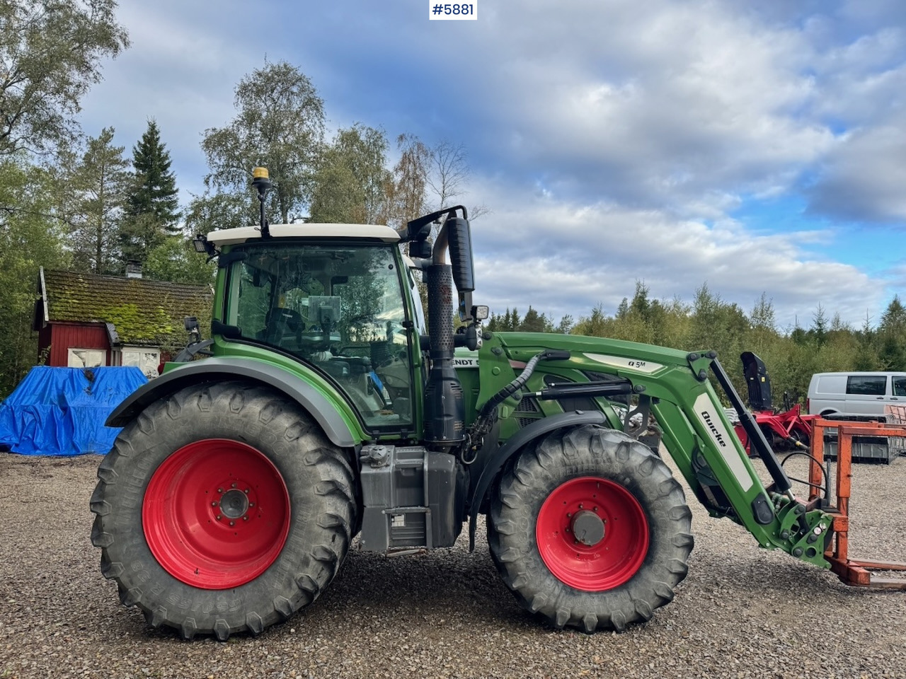 2019 Fendt 516 Vario ProfiPlus w/ Front loader, Front hydraulics and PTO. - Трактор: снимка 1 2019 Fendt 516 Vario ProfiPlus w/ Front loader, Front hydraulics and PTO. - Трактор: снимка 1
