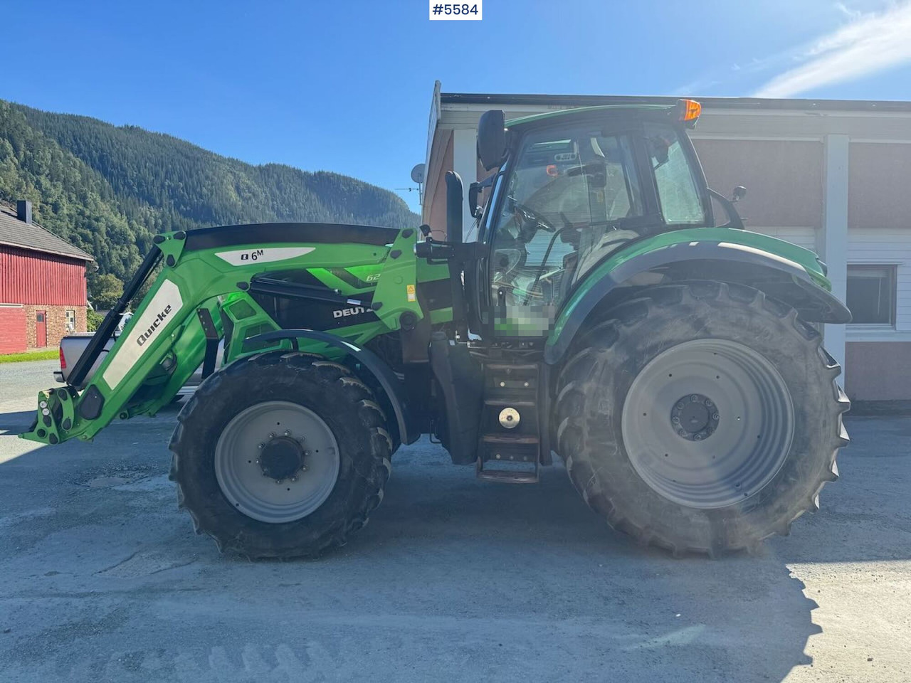 2020 Deutz-Fahr 6215 Agrotron w/ front loader & 2 sets of tires - Трактор: снимка 4 2020 Deutz-Fahr 6215 Agrotron w/ front loader & 2 sets of tires - Трактор: снимка 4