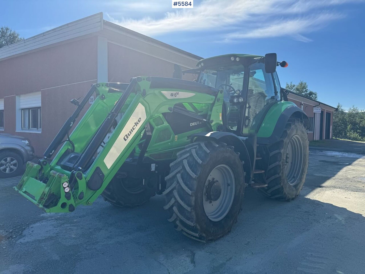 2020 Deutz-Fahr 6215 Agrotron w/ front loader & 2 sets of tires - Трактор: снимка 3 2020 Deutz-Fahr 6215 Agrotron w/ front loader & 2 sets of tires - Трактор: снимка 3