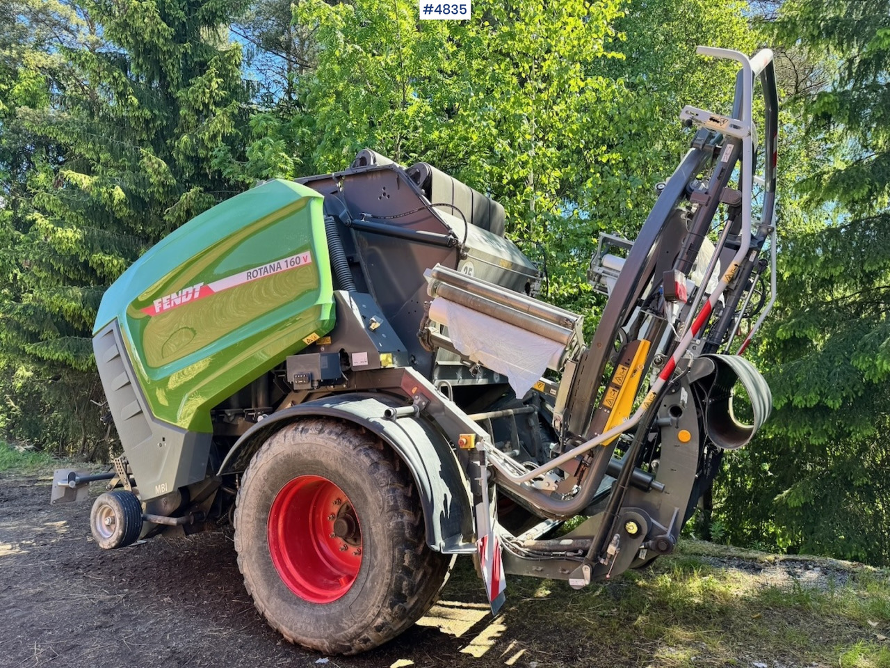 2020 Fendt Rotana 160V Combined Baler. 6200 Bales. - Машина за сено и фураж: снимка 1 2020 Fendt Rotana 160V Combined Baler. 6200 Bales. - Машина за сено и фураж: снимка 1