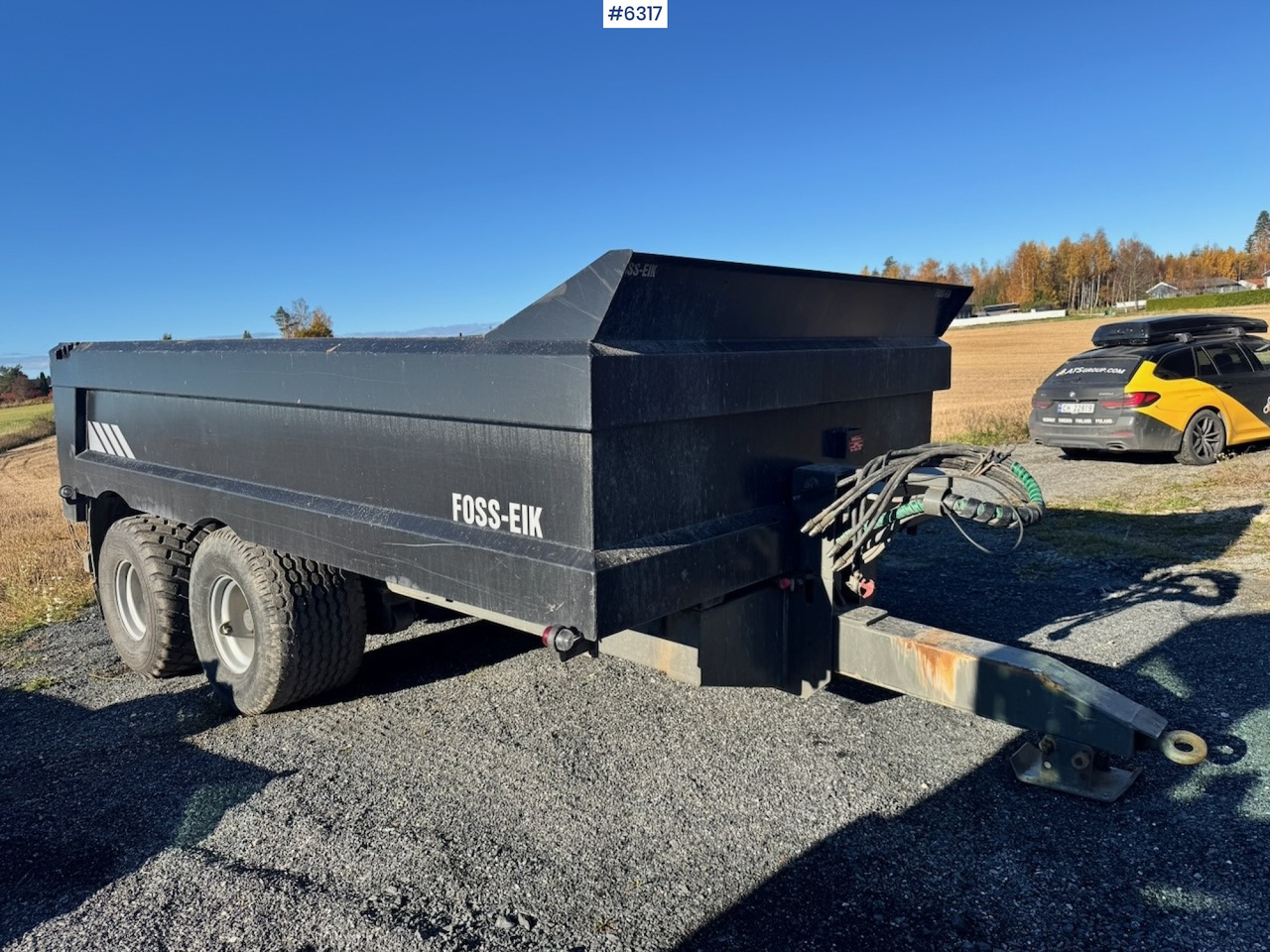 2020 Foss Eik Dumper Trailer. - Селскостопанско ремарке самосвал: снимка 1 2020 Foss Eik Dumper Trailer. - Селскостопанско ремарке самосвал: снимка 1