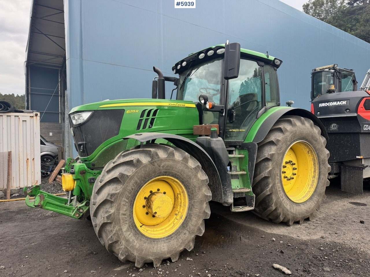 2020 John Deere 6215R w/ Front PTO and hydraulics. 2 sets of tires. - Трактор: снимка 2 2020 John Deere 6215R w/ Front PTO and hydraulics. 2 sets of tires. - Трактор: снимка 2