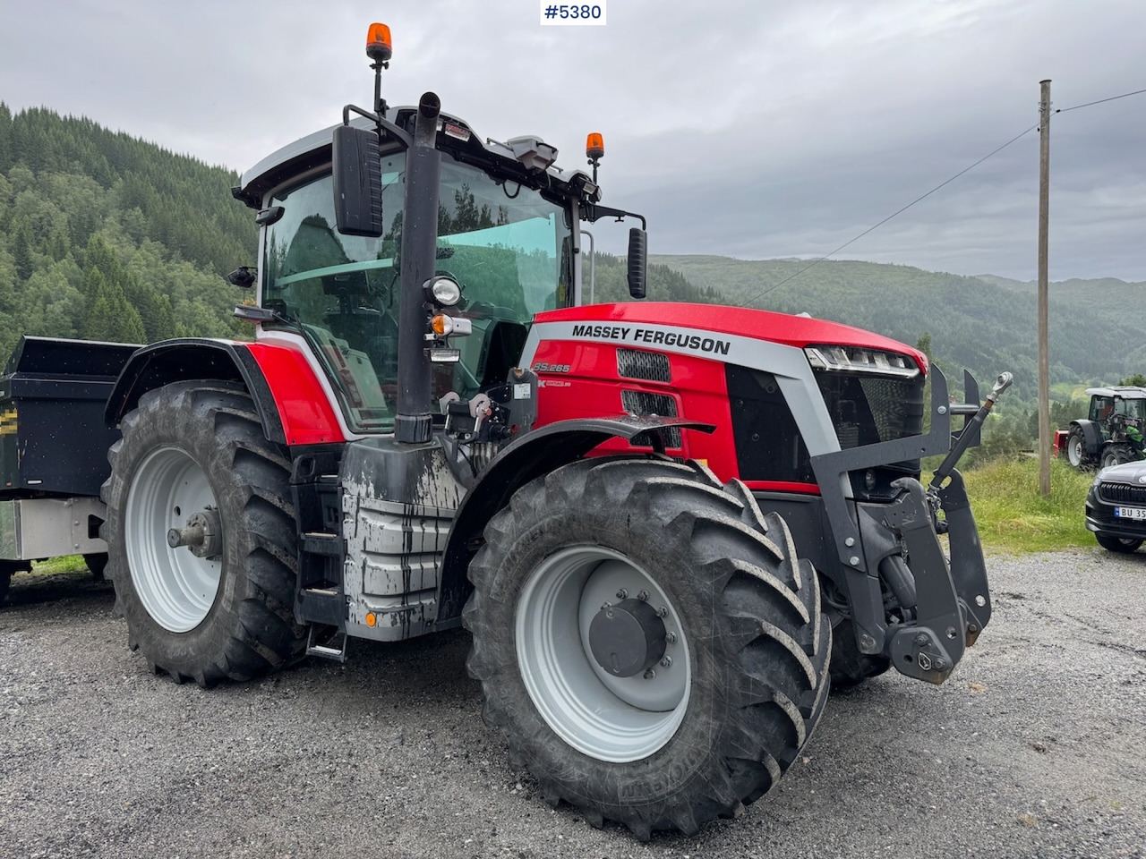 2021 Massey Ferguson 8S.265 w/ front hydraulics and front PTO. - Трактор: снимка 5 2021 Massey Ferguson 8S.265 w/ front hydraulics and front PTO. - Трактор: снимка 5